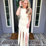 The Camellia Studded Dress