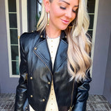 Private Label Leather Bomber