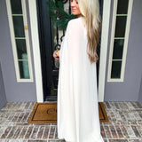 The Hamptons Edit Sheer Cape Top