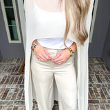 The Hamptons Edit Sheer Cape Top
