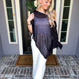The Estate Society Off Shoulder Shawl - Black