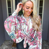 The Belmont Batwing Blouse