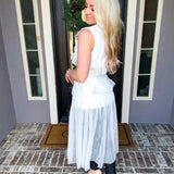 Ivory Entrance Tulle Blazer