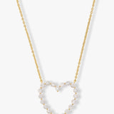 She's An Icon Heart Necklace  - Gold