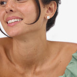 Queens 8MM Studs - Gold