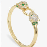 Jaguar Cuff Bracelet - Gold