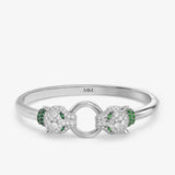 Jaguar Cuff Bracelet - Silver