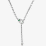 Jaguar Bolo Lariat Necklace