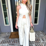 Diva Behavior Trousers - Cream