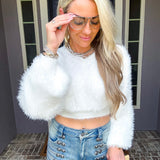 Cloud Nine Fuzzy Top