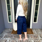 9 To Fine Denim Bermuda Short