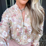 Flower Bomb Sequin Jacket