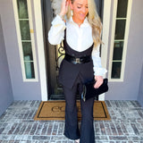 Luxe Nights Flared Trousers