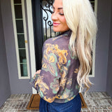 Garden Of Glam Jeweled Blouse