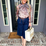 9 To Fine Denim Bermuda Short