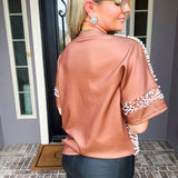 Majestic Jaguar jeweled Top