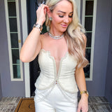 Mermaid Whisper Pearl Top