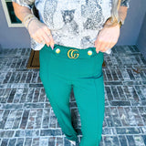 Fashion Icon Pants - Emerald