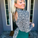 Street Sophisticate Tie Back Blouse