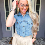 Cool Factor Denim Vest