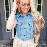 Cool Factor Denim Vest