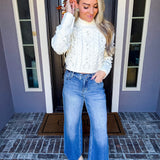 High Society Pearl Sweater