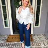 Royal Standard High Rise Cuffed Jean