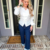Royal Standard High Rise Cuffed Jean