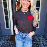 Everyday Amour Heart Sweater