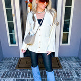 Hampton Luxe Cardigan - Ivory
