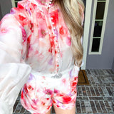 Parisian Day Dream Floral Shorts