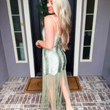 Emerald Coast Fringe Skirt