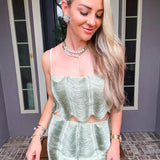 Emerald Coast Fringe Top