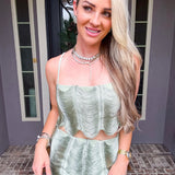 Emerald Coast Fringe Top