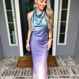 Pink Riviera Silk Dress