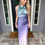 Pink Riviera Silk Dress