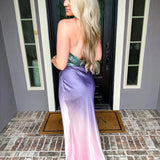 Pink Riviera Silk Dress