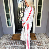 Lace League Track Pants