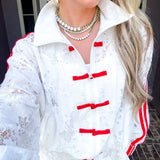 Lace League Track Jacket