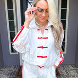 Lace League Track Jacket