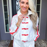 Lace League Track Jacket