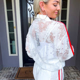 Lace League Track Jacket