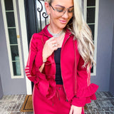 MVP Ruffle Track Jacket