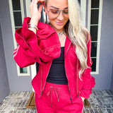 MVP Ruffle Track Jacket