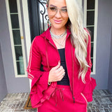 MVP Ruffle Track Jacket