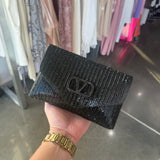 Valencia Royale Jeweled Purse - Black