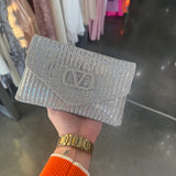 Valencia Royale Jeweled Purse - Silver