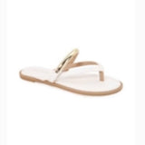 The Capri Socialite Sandal - White