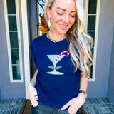 Candy Cane Martini  Sweater
