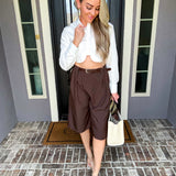 Mocha On Madison Bermuda Short